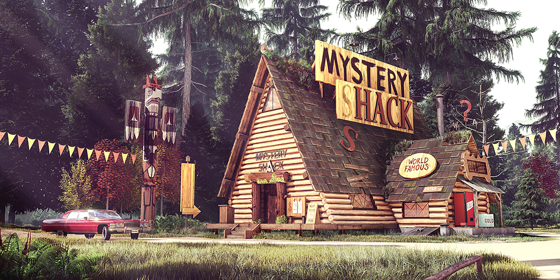 Mystery Shack From Gravity Falls